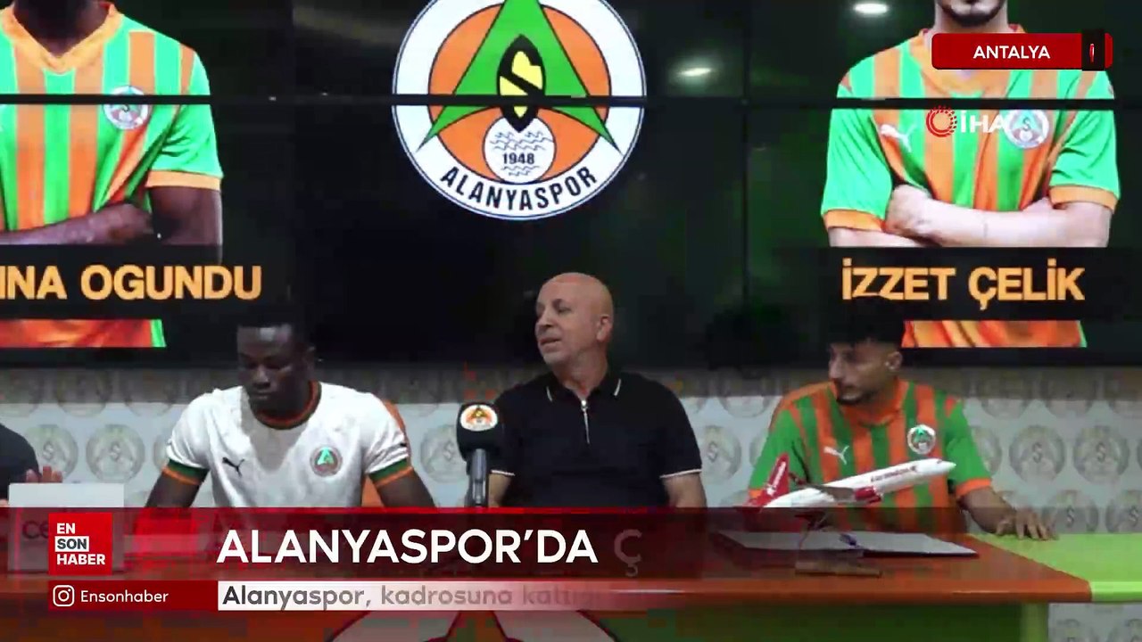 Alanyaspor, kadrosuna kattığı 2 futbolcu için i...