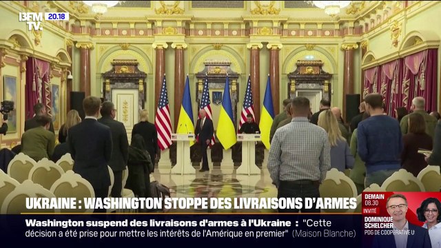 Ukraine: Volodymyr Zelensky affirme que Kiev et Washington clarifient les détails du soutien militaire américain