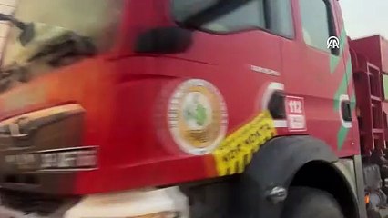 Çeşme'de orman yangını