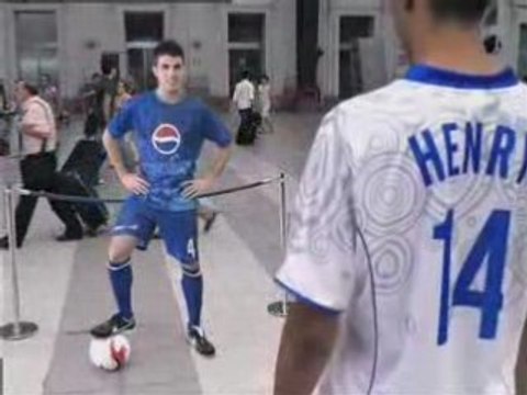 Pub pepsi foot shuffle