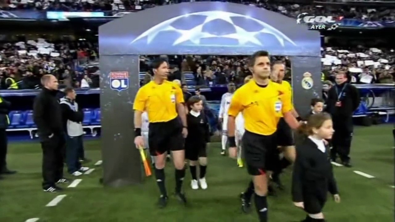 10/3/2010 Real Madrid- Olympique Lyonnais (1-1) Champions League