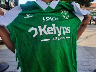 Le nouveau maillot de l'ASSE dévoilé