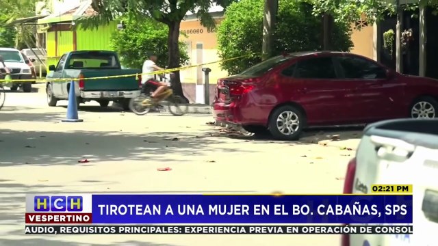 Tirotean a una persona en el Barrio Cabañas de San Pedro Sula, Cortés