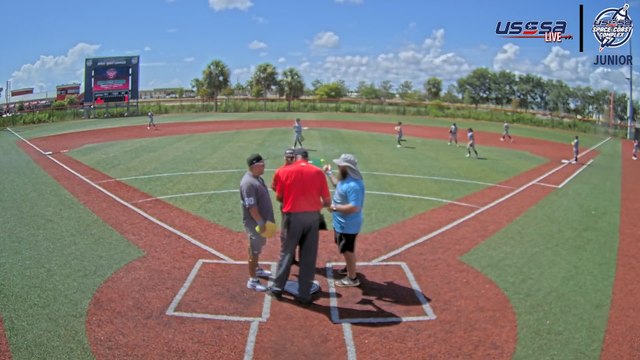 Tripping Billies 8U VS Texas Bombers 2K16 - Tue, Jun 24, 2025 10:54 AM to Tue, 12:26 PM