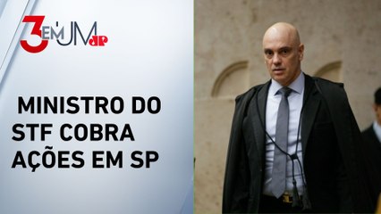Moraes dá 5 dias para a PGJ tomar providências para coibir violência contra população de rua