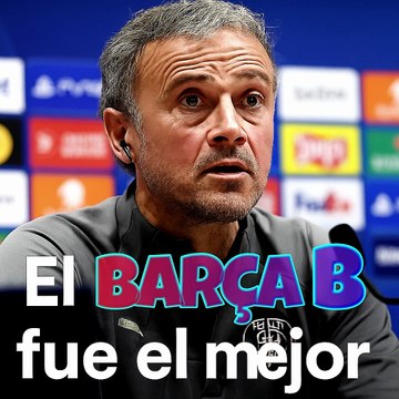 💥 Luis Enrique sorprende tras la goleada del PSG al Inter de Miami: Mi mejor equipo fue el Barça B