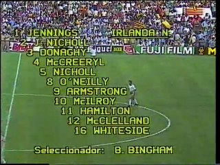1982 FIFA World Cup - Northern Ireland v. Spain
