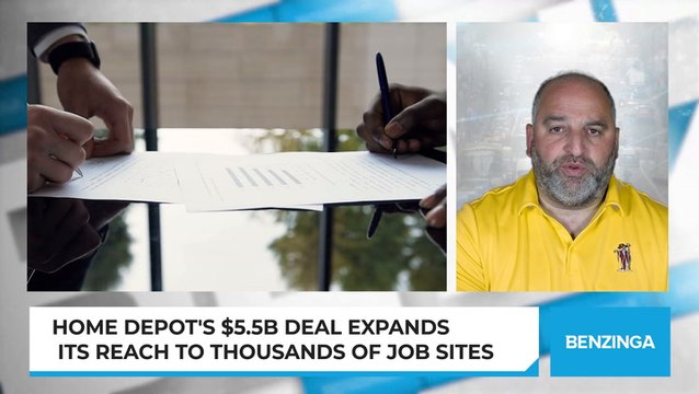 Home Depot's $5.5B Deal Expands Its Reach To Thousands Of Job Sites