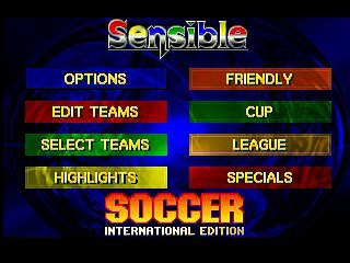 Sensible Soccer - International Edition (ATARI JAGUAR)