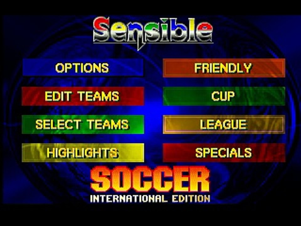 Sensible Soccer - International Edition (ATARI JAGUAR)