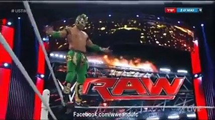 Kalisto vs. Alberto Del Rio - United States Championship Match : WWE Raw January 11, 2016