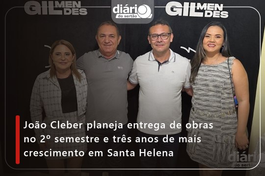 João Cleber planeja entrega de obras no 2º semestre e três anos de mais crescimento em Santa Helena