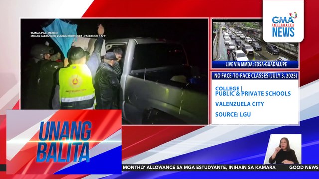 Mayor, tumulong sa babae na inabot ng panganganak sa gitna ng matinding baha | Unang Balita