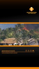Incendio afecta villas de Caletón en Cap Cana; no se reportan heridos