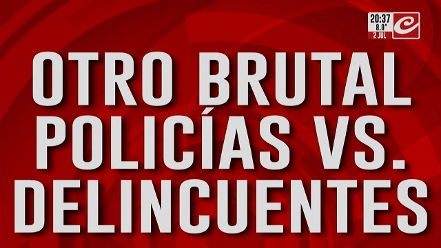 Delincuentes atacaron a un efectivo y lo balearon al resistirse