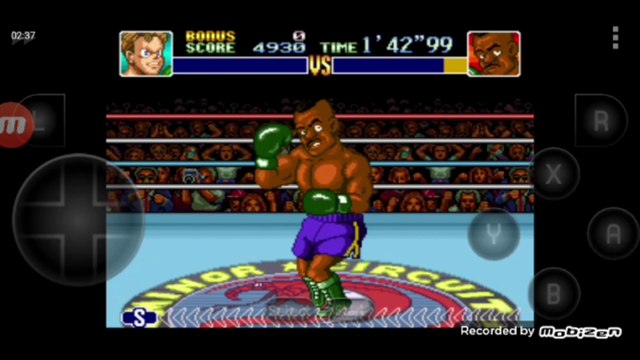 Super Punch-Out!! Little Mac vs Piston Hurricane Little Mac é derrotado por Piston Hurricane