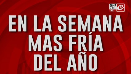 En la semana mas fría del año hinchas ayudan al barrio