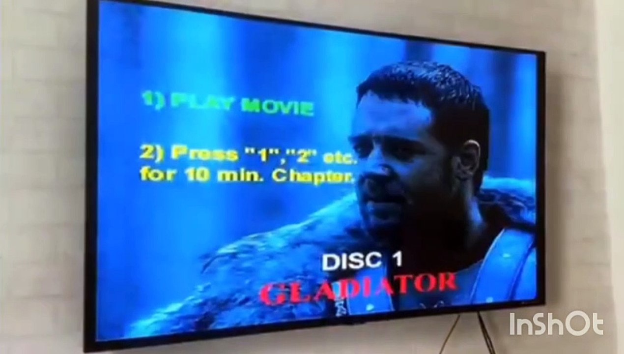 Opening to Gladiator 2000 Singaporean VCD (original release)