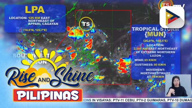 PAGASA, naglabas ng listahan ng mga lugar na posibleng makaranas ng heavy rainfall ngayong araw