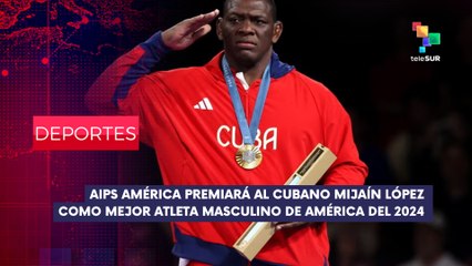 Reconocerán a Mijaín López como mejor atleta masculino de América DEPORTES EDICIÓN CENTRAL 02-07-2025