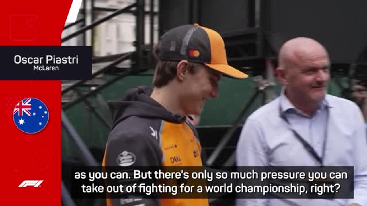 'We're managing our rivalry well' - Piastri on F1 title fight with Norris