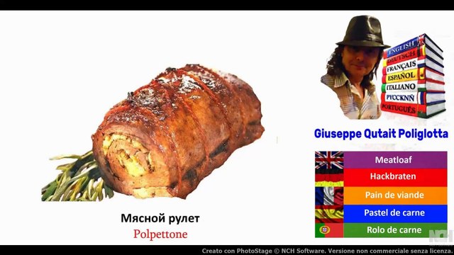 Visual Dict with Audio мясной рулет, грейпфрут, примула, ветчина