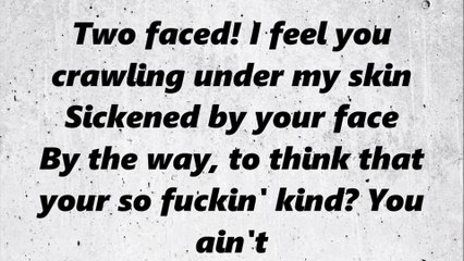 GODSMACK - GREED (LYRIC VIDEO PERFORMED BY JEFF LUPUS)