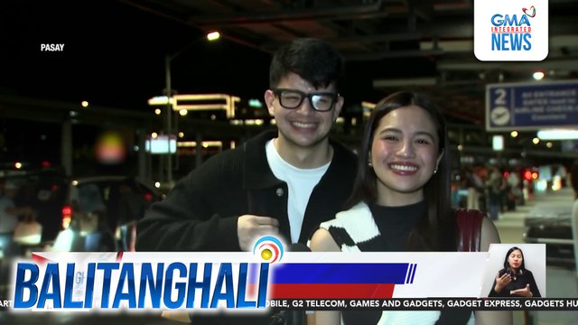 Julie Anne San Jose at Rayver Cruz, bumiyahe na pa-United Kingdom para sa London Barrio Fiesta 2025 | Balitanghali