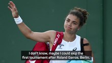 Paolini finding early Wimbledon loss hard to accept
