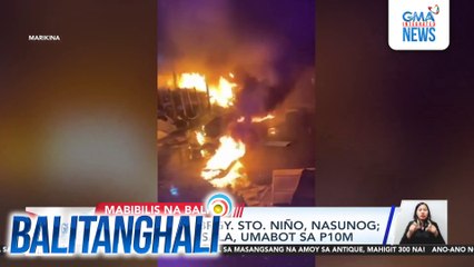 Auto shop sa Brgy. Sto. Niño, nasunog; halaga ng pinsala, umabot sa P10-M | Balitanghali
