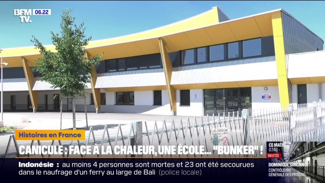 Canicule: une salle de classe dans un bunker pour faire face aux fortes chaleurs