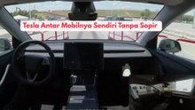 Tesla Antar Mobilnya Sendiri Tanpa Sopir!