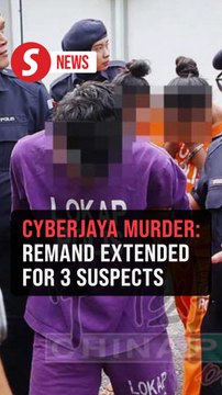 Police extend remand of university student murder suspects