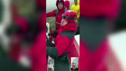 Rize'de kaza kırıma uğrayan uçağa ulaşıldı