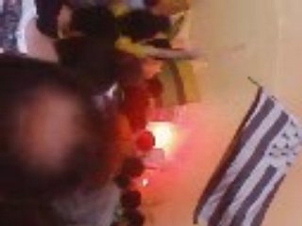 Le feu a la beaujoire