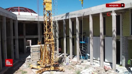 Türkiye'nin en büyük cemevi Nevşehir'de inşa ediliyor