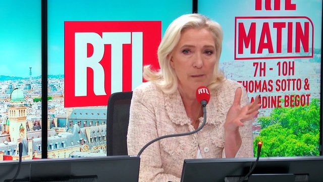 POLITIQUE - Marine Le Pen est l'invitée de Thomas Sotto