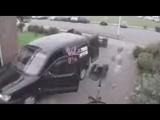 Car ran into Accident