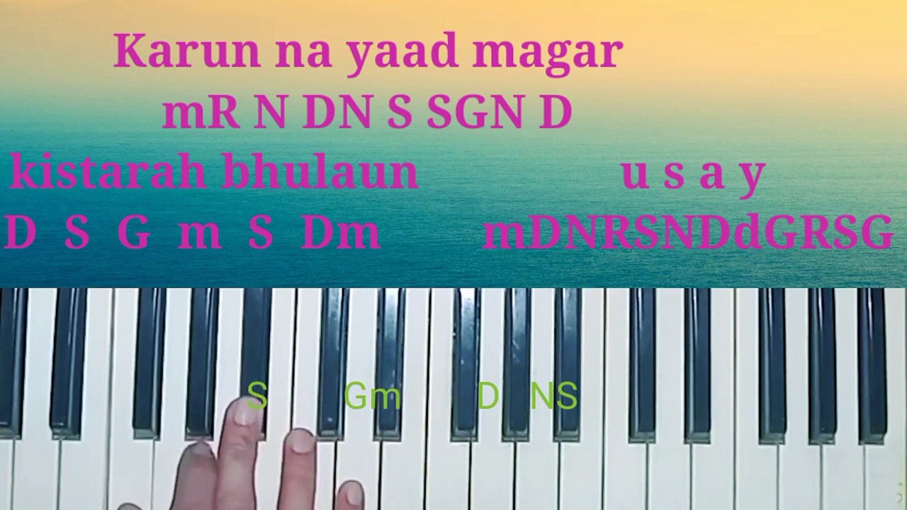 Karun Na Yaad Magar | Raag-Based Ghazal | Ustad Ghulam Ali | Harmonium Singing Lesson