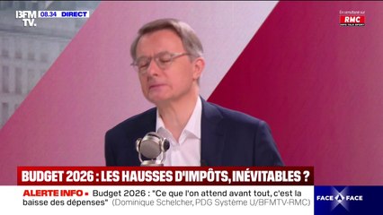Budget: "Nous chefs d'entreprises, ce qu'on attend avant tout, c'est la réduction des dépenses", affirme Dominique Schelcher (président de "Coopérative U")