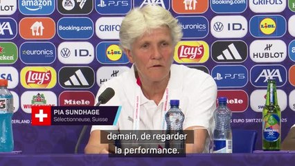 Suisse - Sundhage : “Très déçue mais il y a beaucoup de choses à retenir”