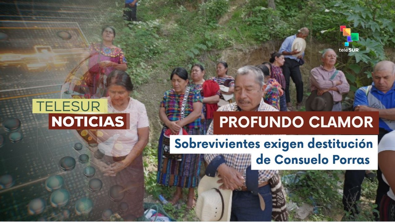 En Guatemala, los sobrevivientes de la dictadura militar iniciaron ayuno