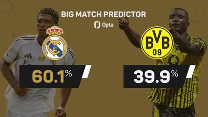 Real Madrid v Borussia Dortmund - Big Match Predictor