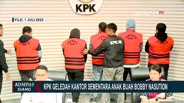 KPK Beberkan Hasil Geledah Rumah Topan Ginting Kadis PUPR Sumut | KOMPAS SIANG
