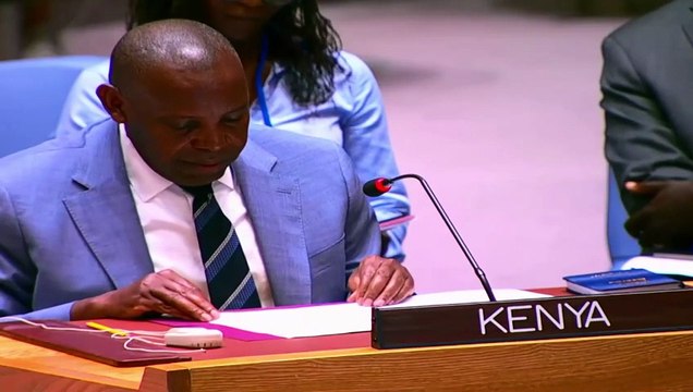 Entèvansyon Kenia nan reyinyon konsèy sekirite ONU pou diskite sou sitiyasyon peyi d'Haïti a