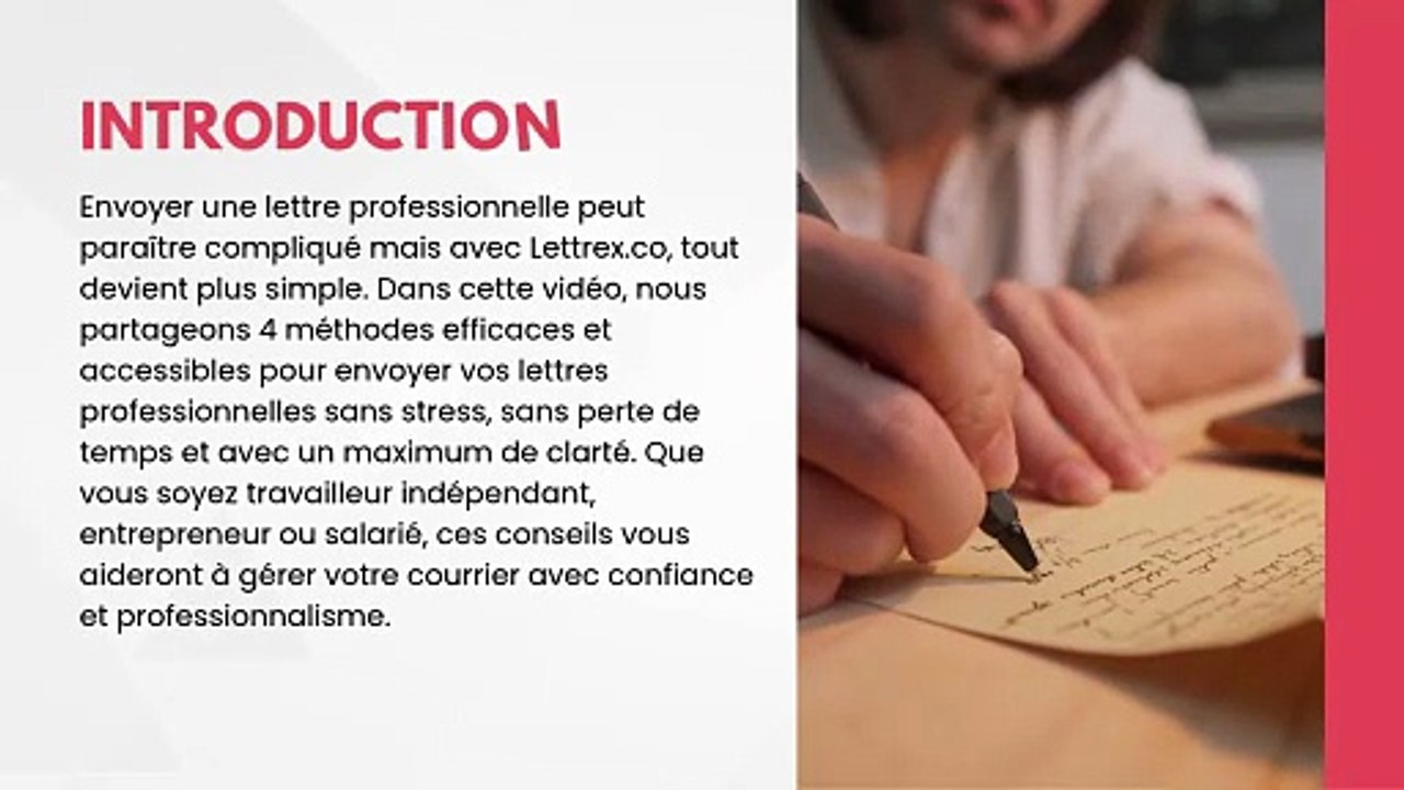 Lettrex.co Partage 4 Façons Simples D'envoyer Des Lettres Professionnelle