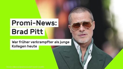 Promi-News: Brad Pitt: War früher verkrampfter als junge Kollegen heute