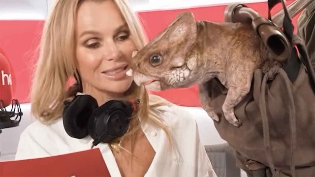 Video: Amanda Holden kohtaa haasteen Jurassic World Rebirth -elokuvan promootiota varten Lontoossa