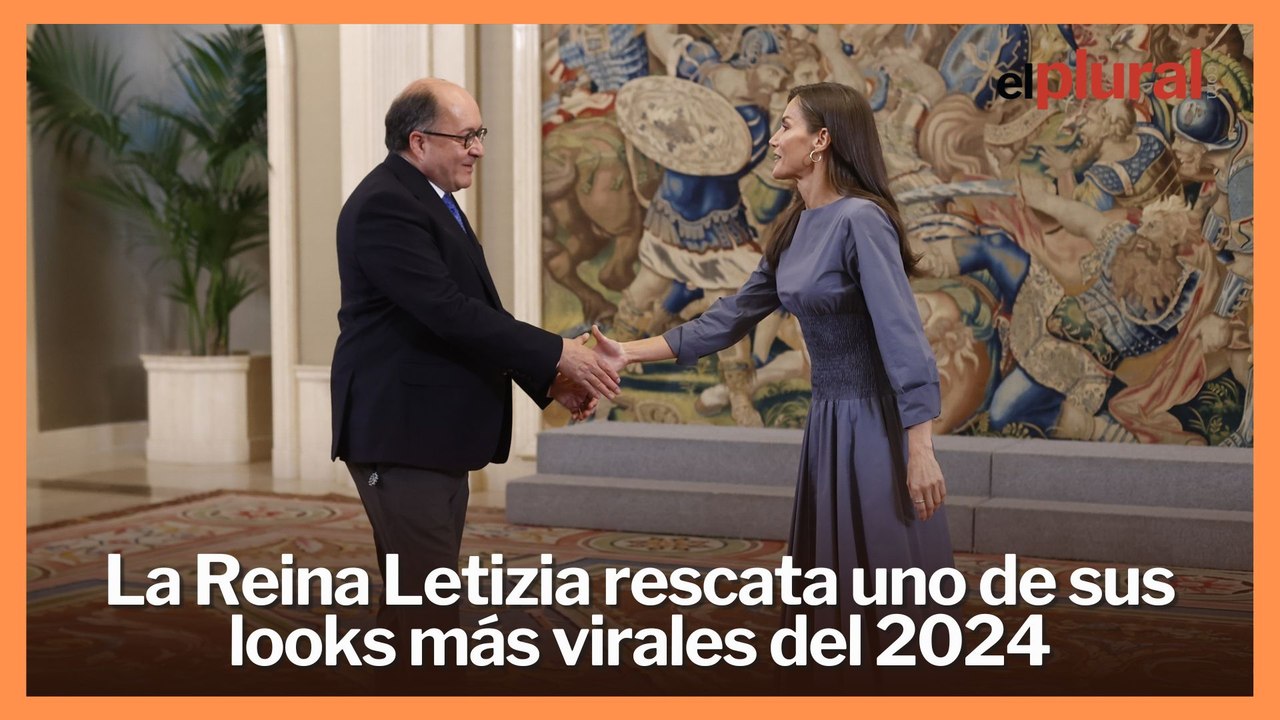 La Reina Letizia rescata uno de sus looks más virales del 2024