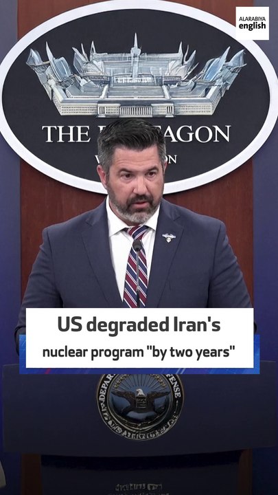 US degraded Iran's nuclear program "by two years"